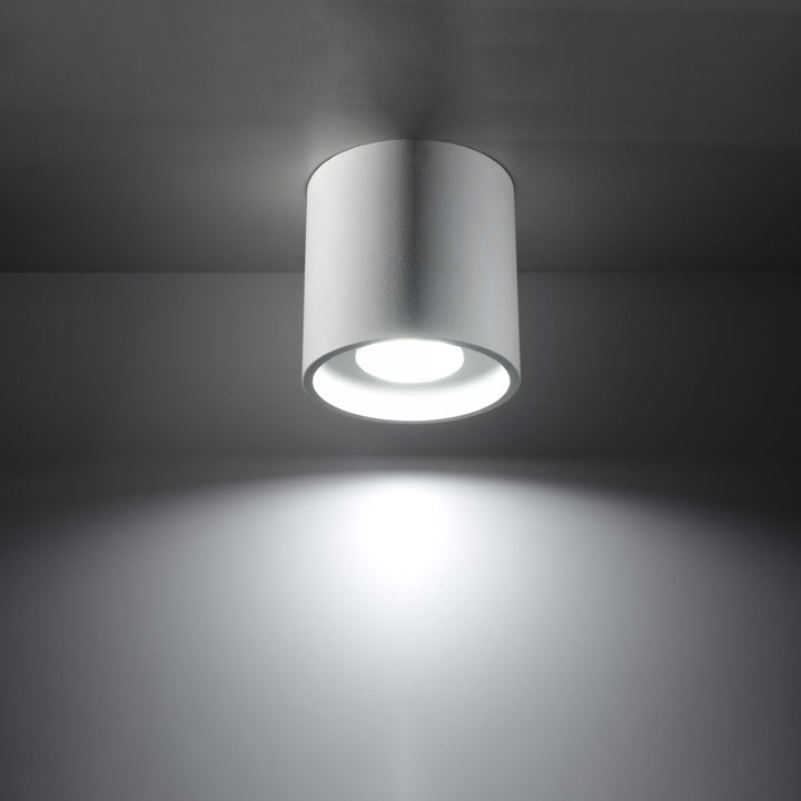 Loftslampe ORBIS 1 hvid – Aluminium – GU10