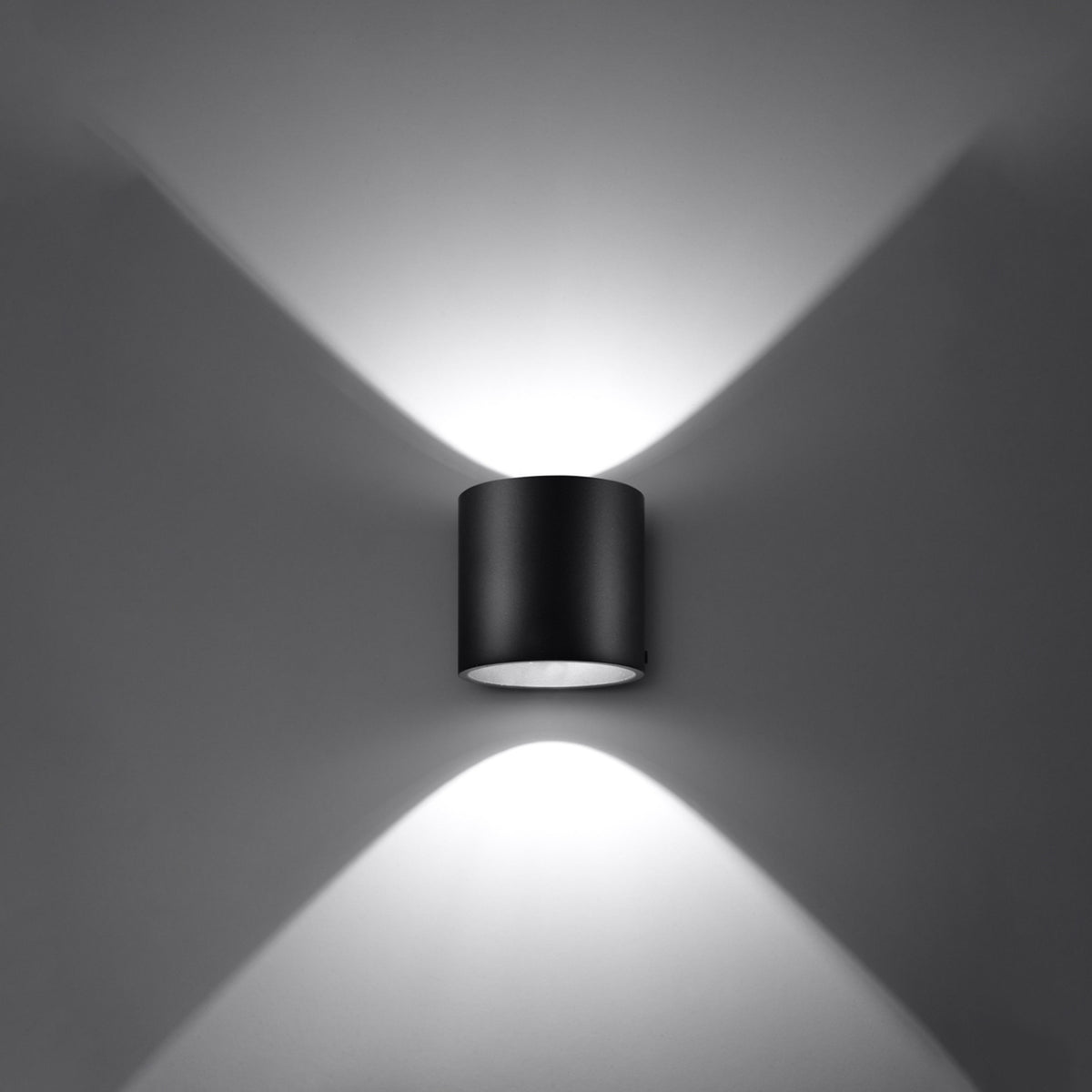 Væglampe ORBIS 1 sort – Aluminium – G9