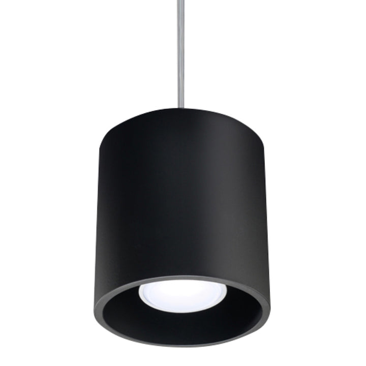Vedhængslampe ORBIS 1 sort – Aluminium – GU10