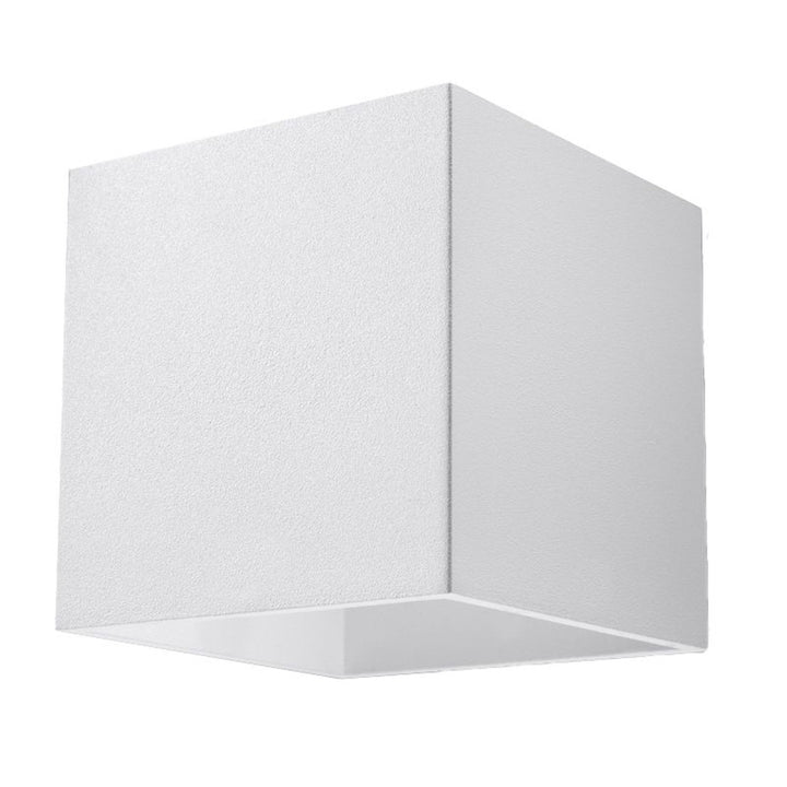 Væglampe QUAD 1 hvid – Aluminium – G9