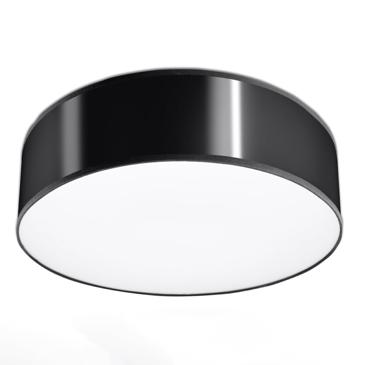 Loftslampe ARENA 35 sort – PVC – E27