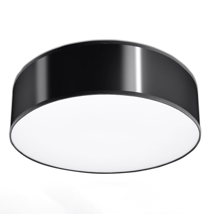Loftslampe ARENA 35 sort – PVC – E27