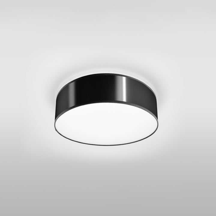 Loftslampe ARENA 35 sort – PVC – E27