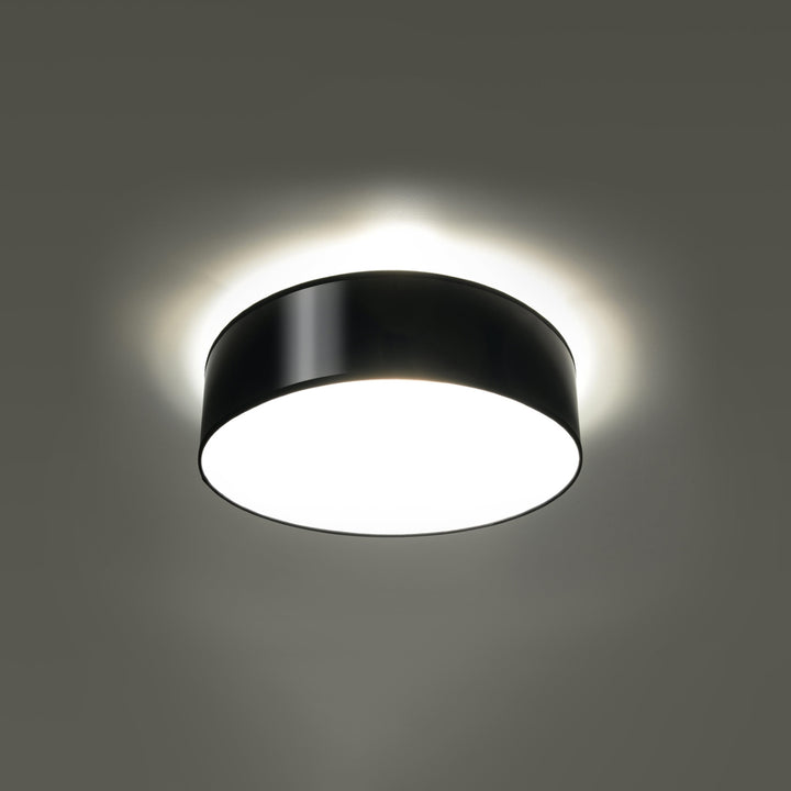Loftslampe ARENA 35 sort – PVC – E27