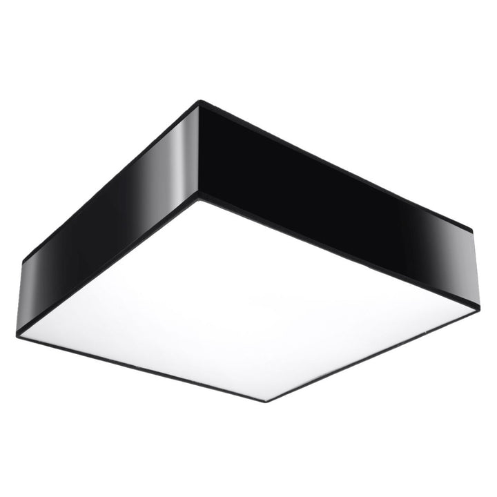 Loftslampe HORUS 35 sort – PVC – E27