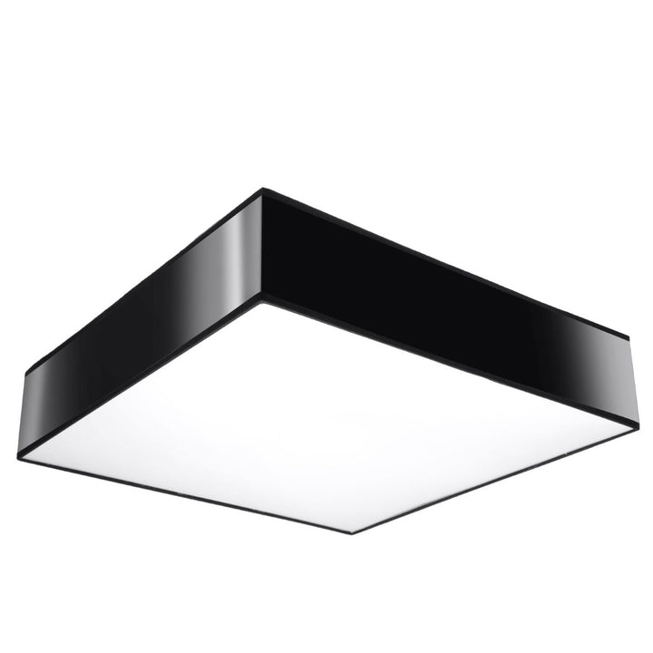 Loftslampe HORUS 45 sort – PVC – E27
