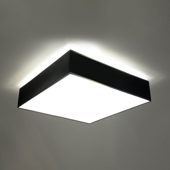 Loftslampe HORUS 45 sort – PVC – E27