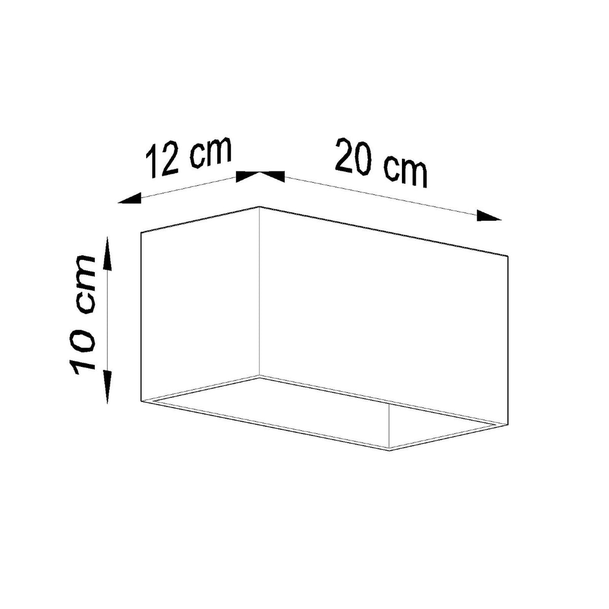 Væglampe QUAD MAXI hvid – Aluminium – G9