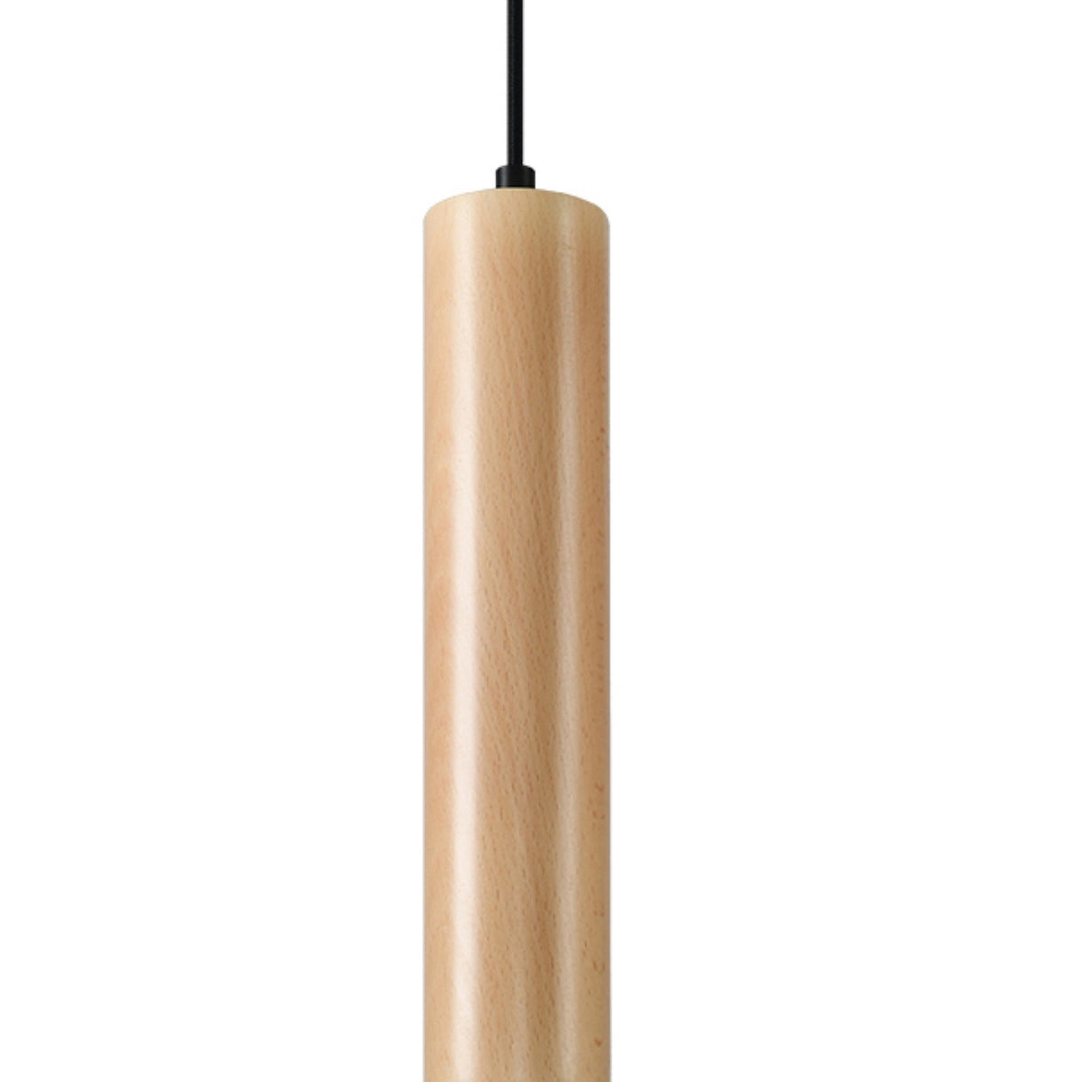 Pendellampe LINO træ – GU10 1 lyskilde træ 8 × 8 × 105 cm – indendørs