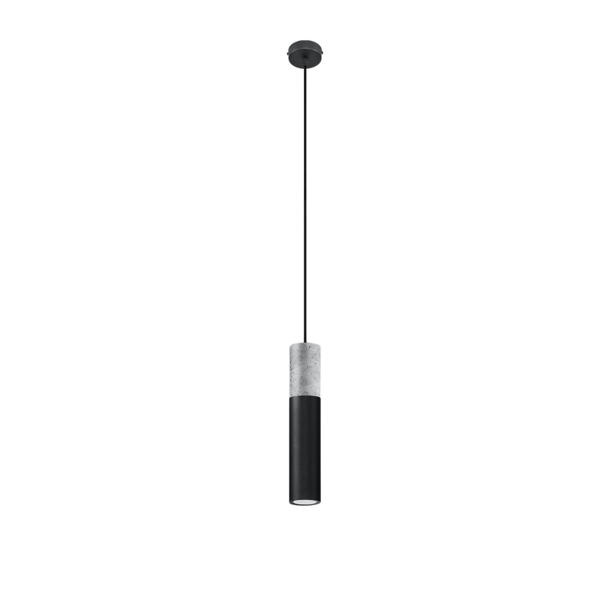 Vedhæng lampe BORGIO 1 sort – SL.0650