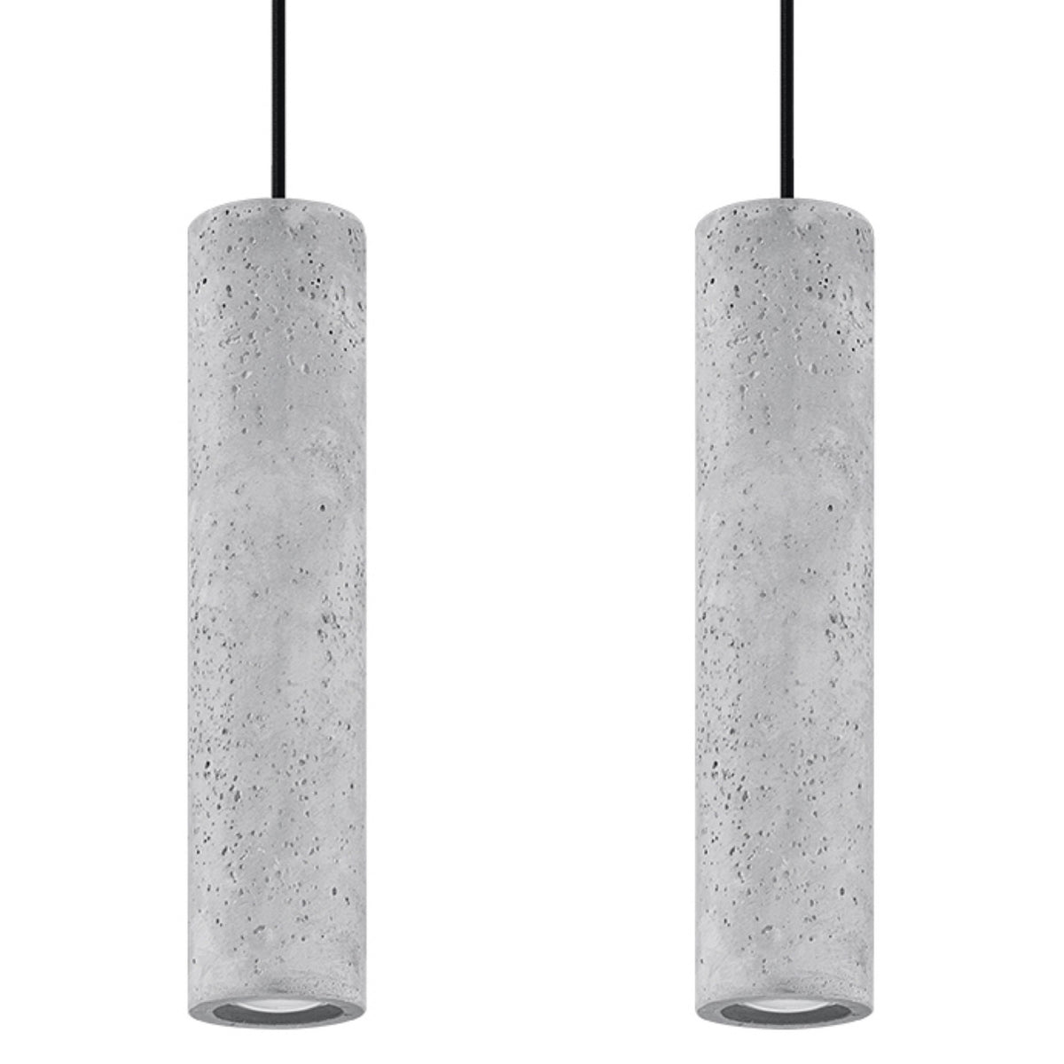 Pendellampe LUVO 2 med 2 lyskilder – 30 × 6 × 90 cm – SL.0654