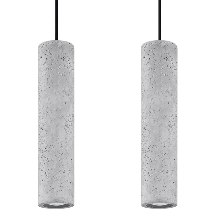 Pendellampe LUVO 2 med 2 lyskilder – 30 × 6 × 90 cm – SL.0654