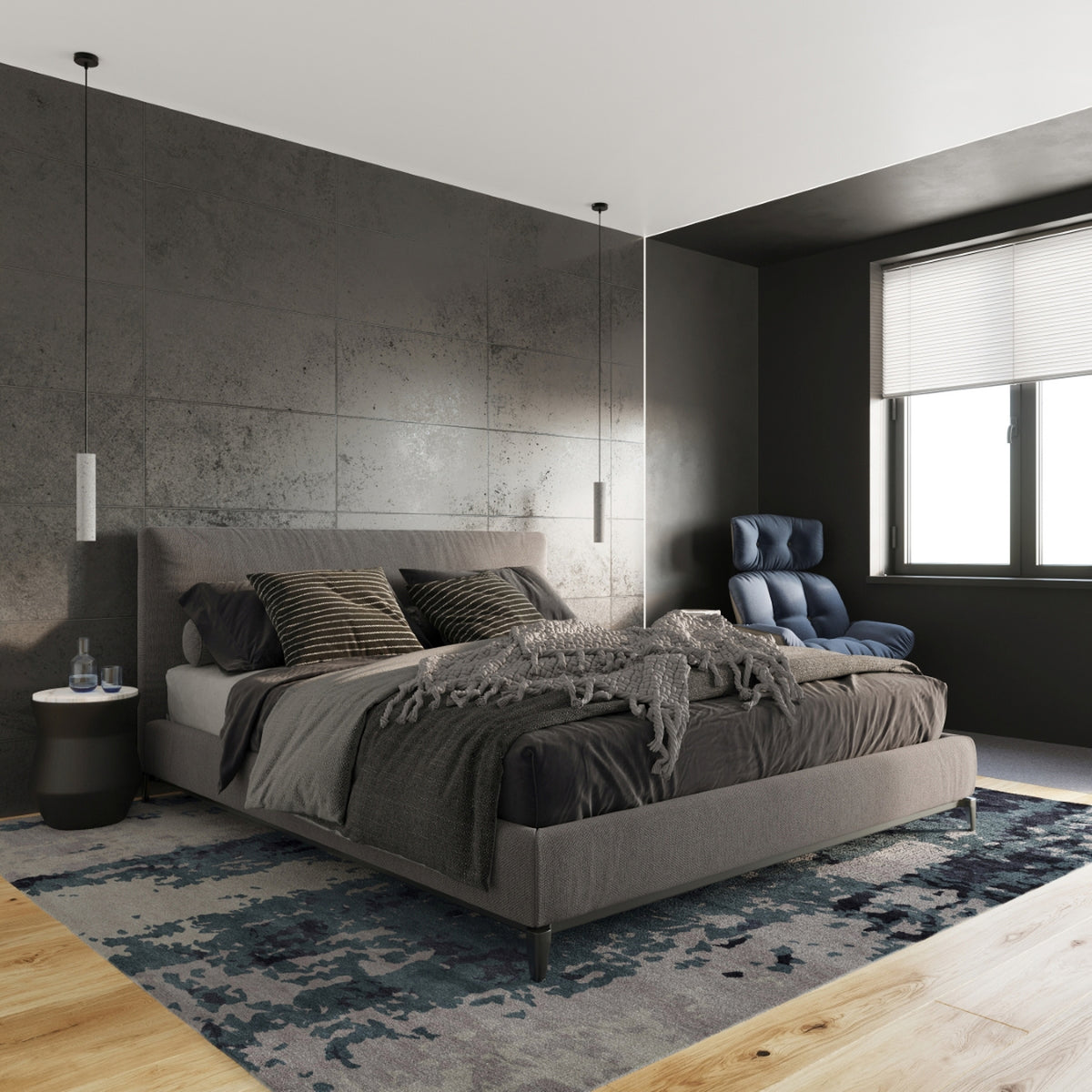 Pendellampe LUVO 2 med 2 lyskilder – 30 × 6 × 90 cm – SL.0654