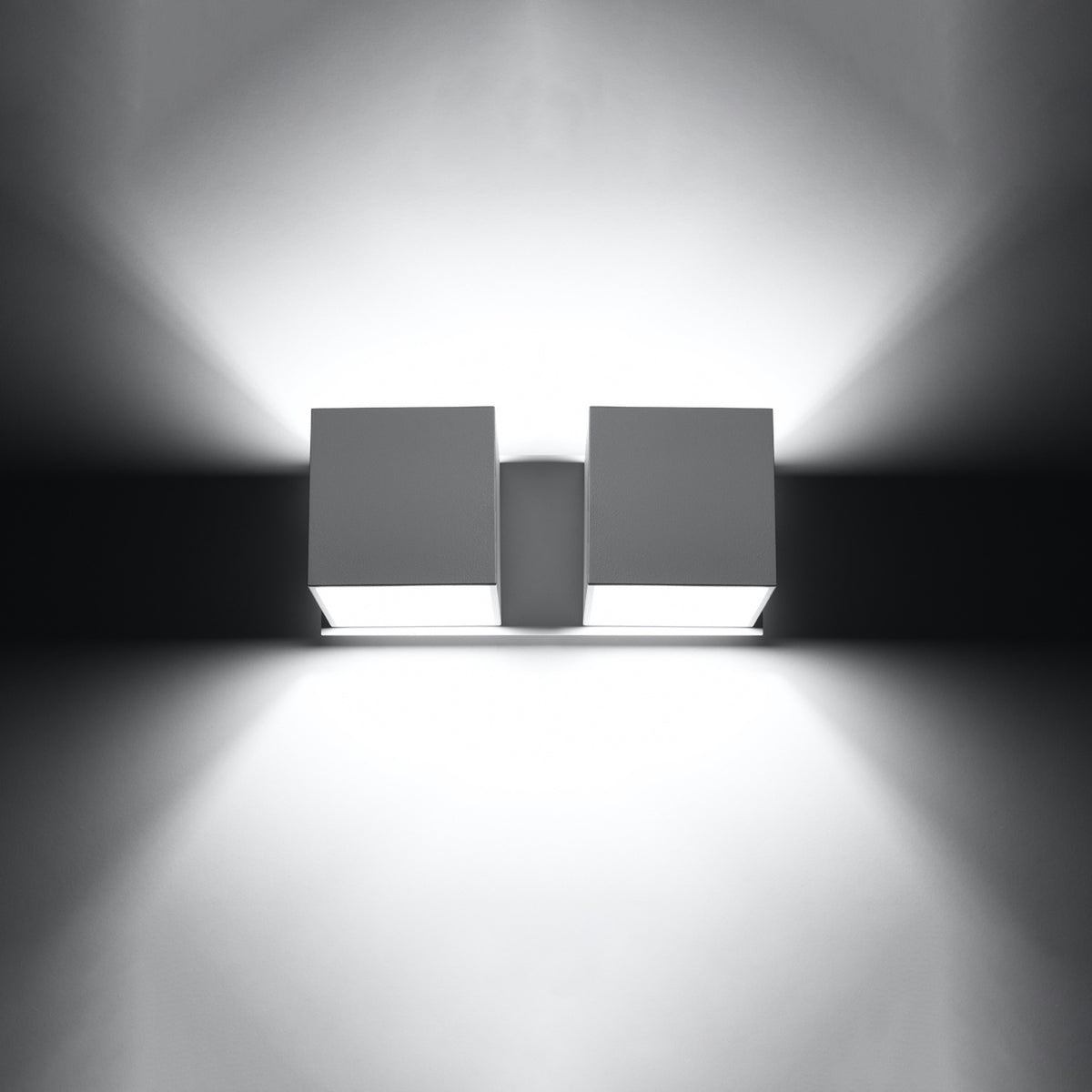 Væglampe QUAD 2 hvid – Aluminium – G9