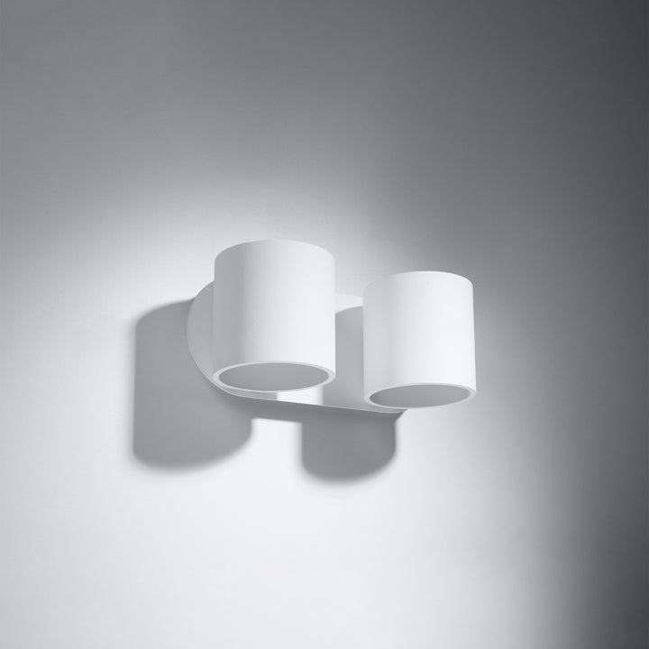 Væglampe ORBIS 2 hvid – Aluminium – G9