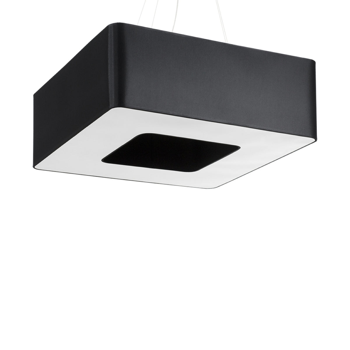 Lysekrone URANO 60 sort med 8 lyskilder – 60 × 60 × 112 cm – SL.0784