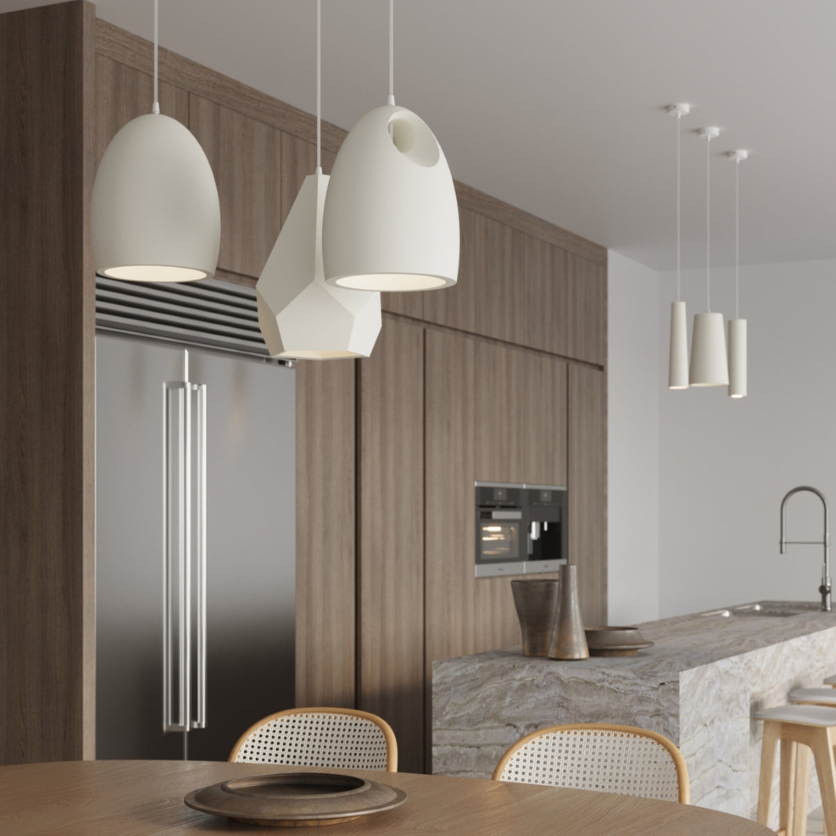 Keramisk vedhæng lampe GULCAN – Keramik – E27