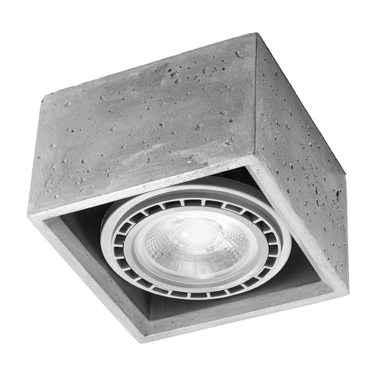 Loftlampe QUATRO 1 beton – SL.0883