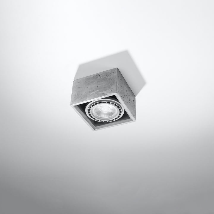Loftlampe QUATRO 1 beton – SL.0883