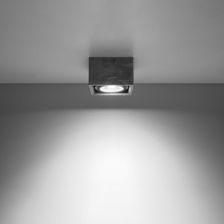 Loftlampe QUATRO 1 beton – SL.0883