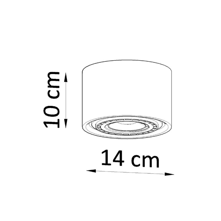 Plafond BASIC 1 naturtræ – SL.0913