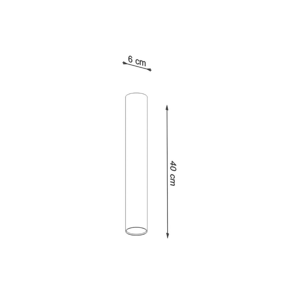 Loftslampe LAGOS 40 hvid – SL.0998