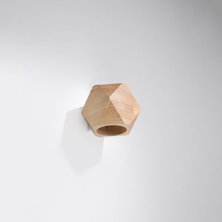 Væglampe WOODY naturtræ – SL.1008
