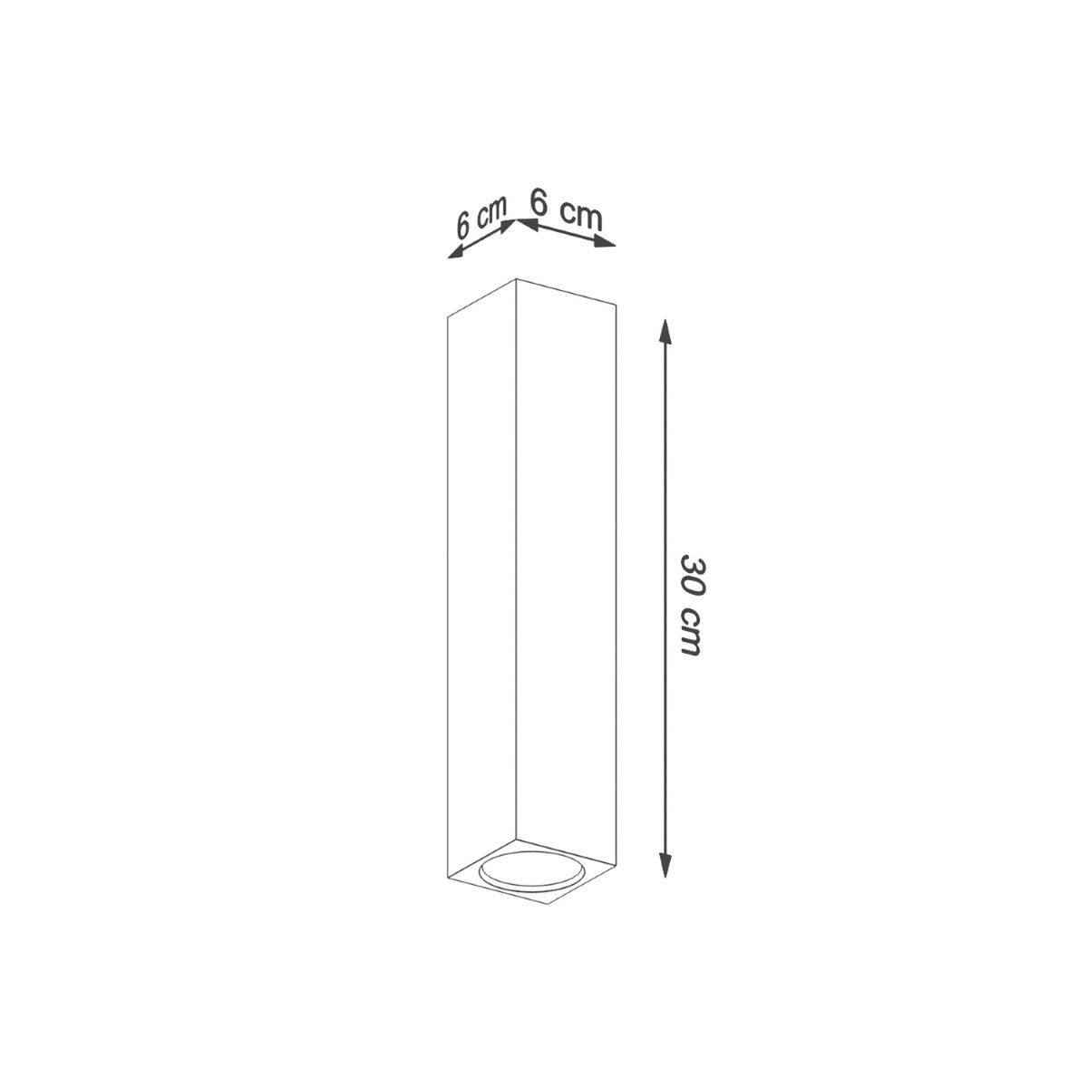 Loftslampe KEKE 30 eg – SL.1041