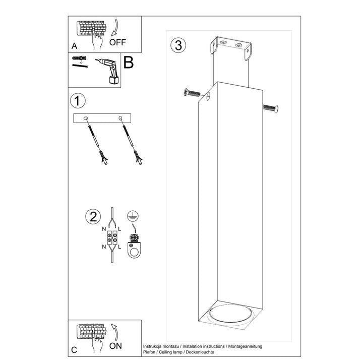 Loftslampe KEKE 30 eg – SL.1041