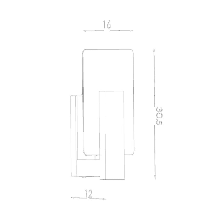 Væglampe LAPPO wenge – SL.1096