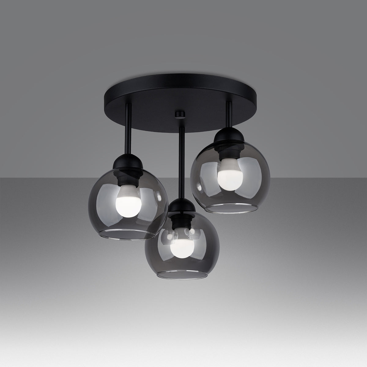 Lysekrone ALINO 3 sort