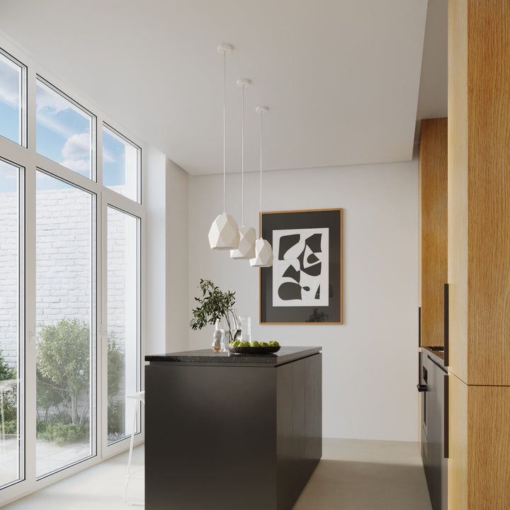 Keramisk pendellampe MINT – E27 1 lyskilde keramik 20 × 20 × 125 cm IP20