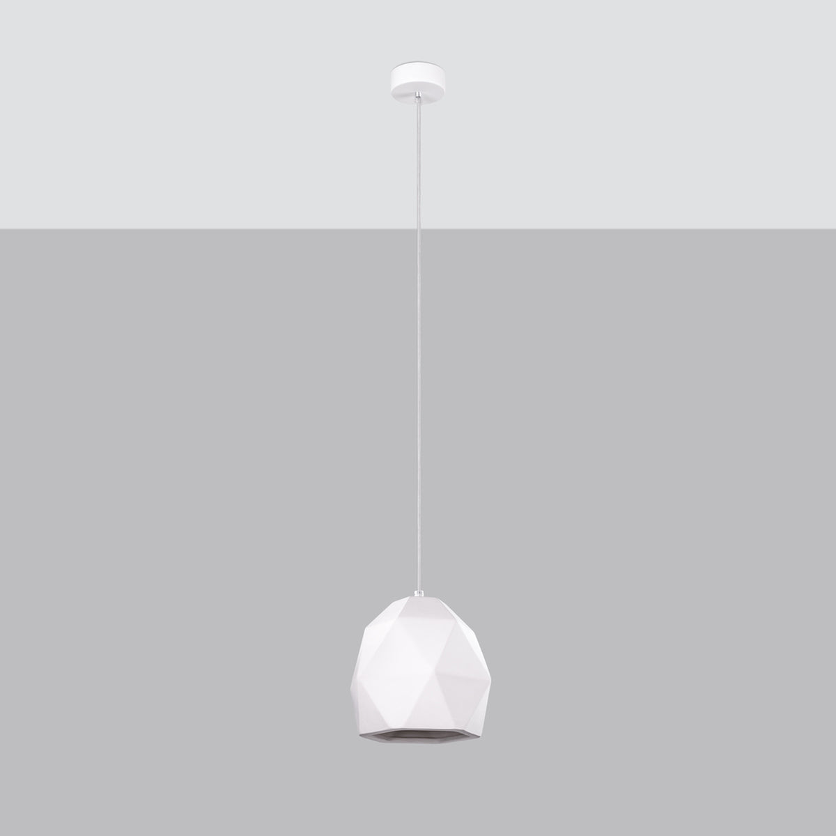 Keramisk pendellampe MINT – E27 1 lyskilde keramik 20 × 20 × 125 cm IP20