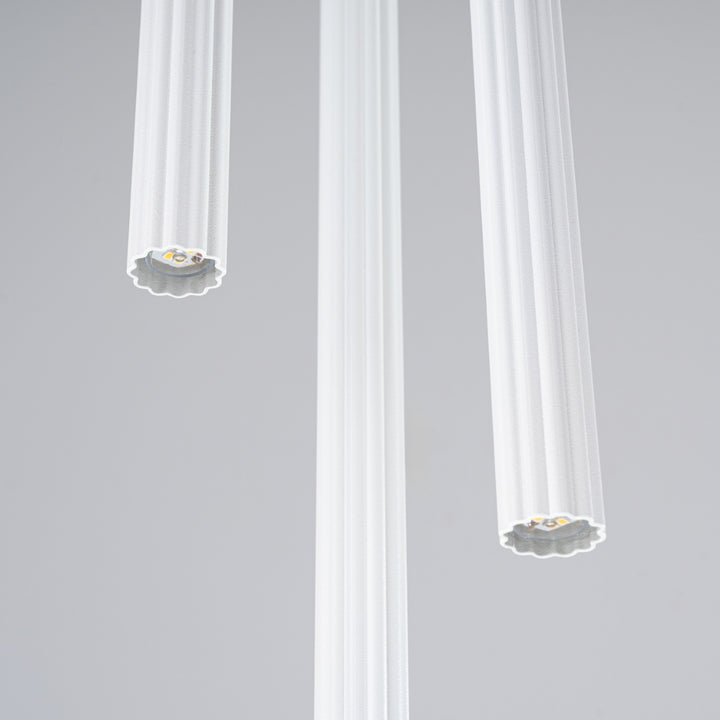 Pendellampe ARCHE 3P hvid – G9 3 lyskilder stål 20 × 20 × 120 cm IP20