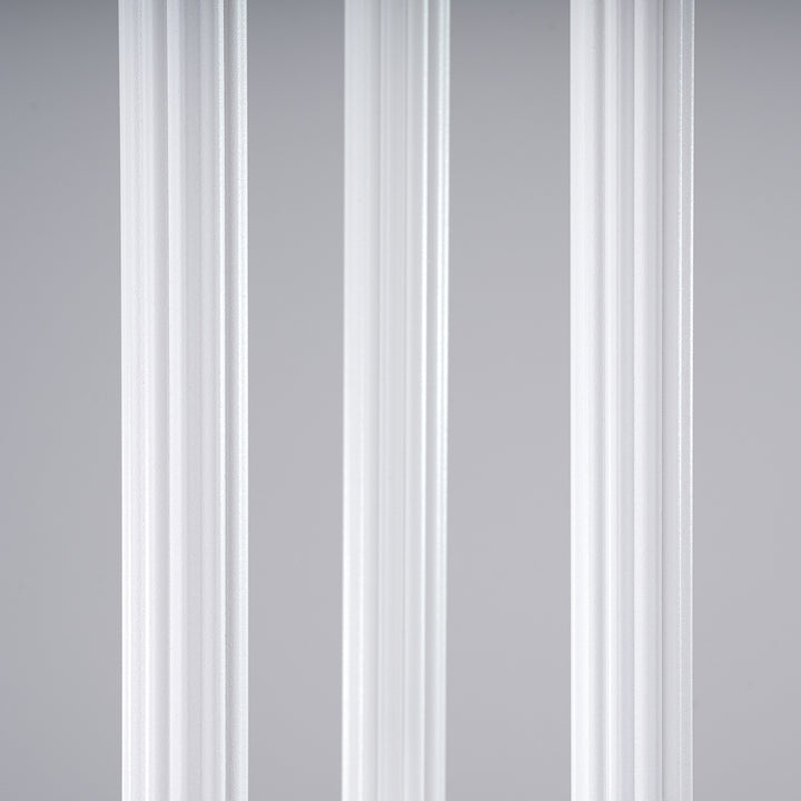Pendellampe ARCHE 3P hvid – G9 3 lyskilder stål 20 × 20 × 120 cm IP20