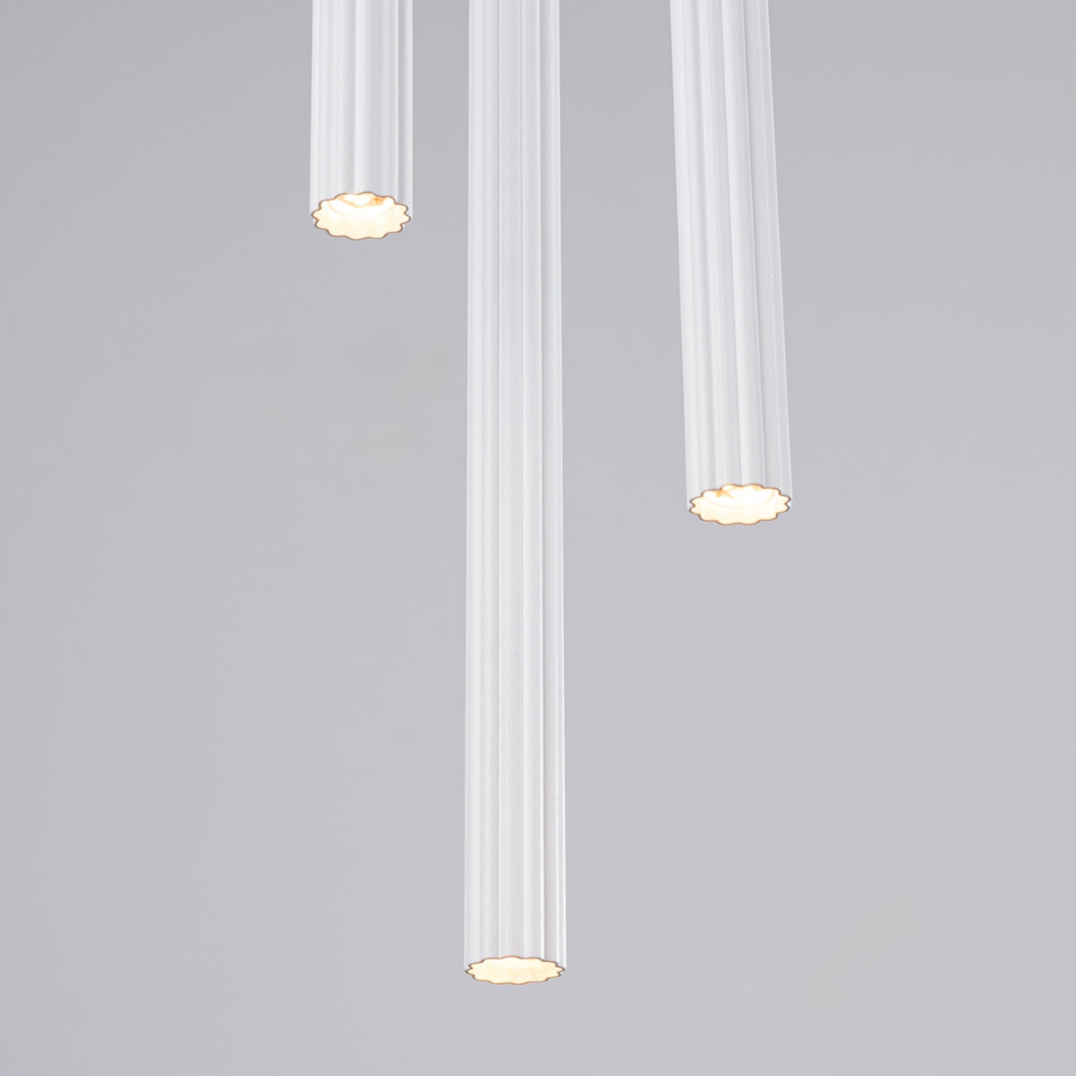 Pendellampe ARCHE 3P hvid – G9 3 lyskilder stål 20 × 20 × 120 cm IP20