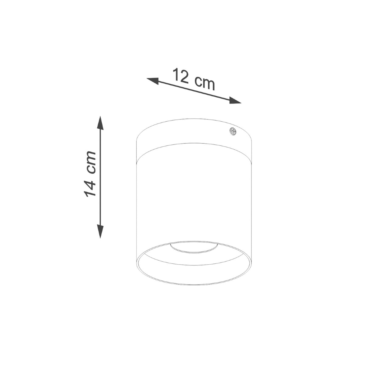Loftslampe RIF hvid – SL.1348