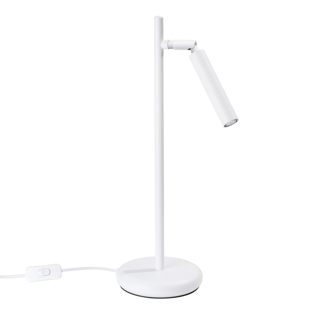Bordlampe PASTELO hvid med 1 lyskilder – 14 × 20 × 43 cm – SL.1468