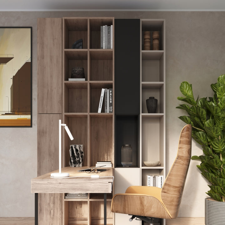 Bordlampe PASTELO hvid med 1 lyskilder – 14 × 20 × 43 cm – SL.1468