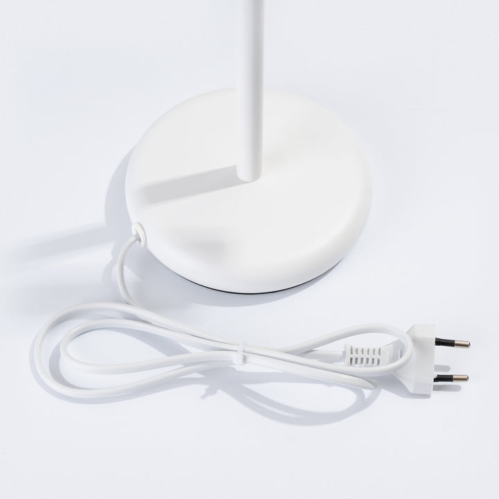 Bordlampe PASTELO hvid med 1 lyskilder – 14 × 20 × 43 cm – SL.1468