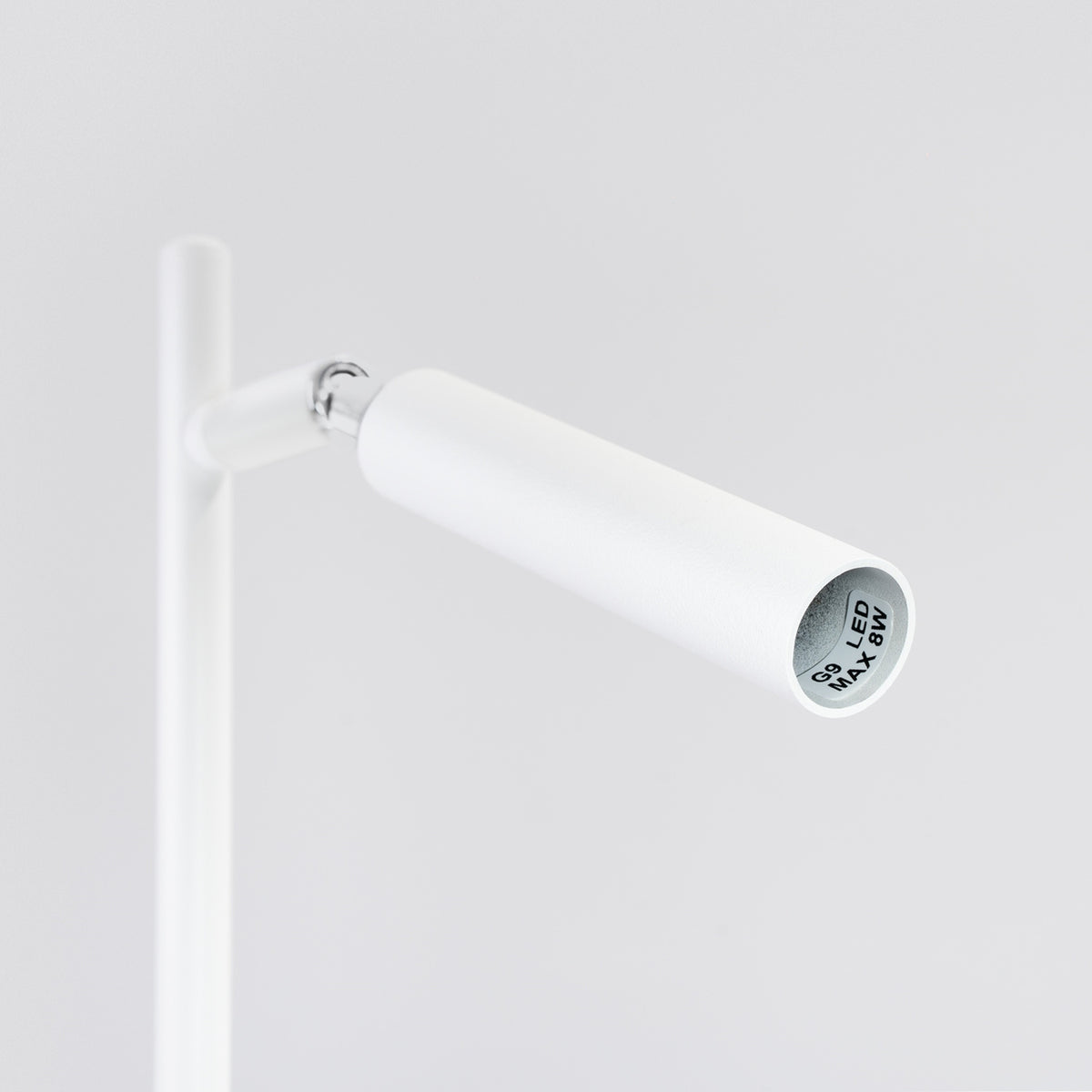Bordlampe PASTELO hvid med 1 lyskilder – 14 × 20 × 43 cm – SL.1468
