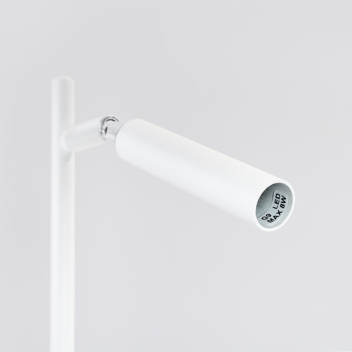 Bordlampe PASTELO hvid med 1 lyskilder – 14 × 20 × 43 cm – SL.1468