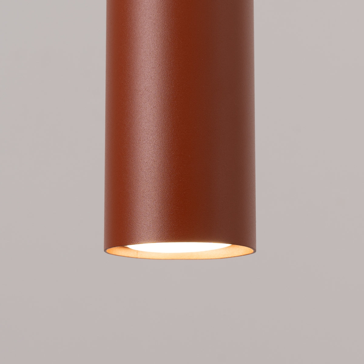 Pendellampe LAGOS 3P rød okker – GU10 3 lyskilder195 × 195 × 108 cm IP20