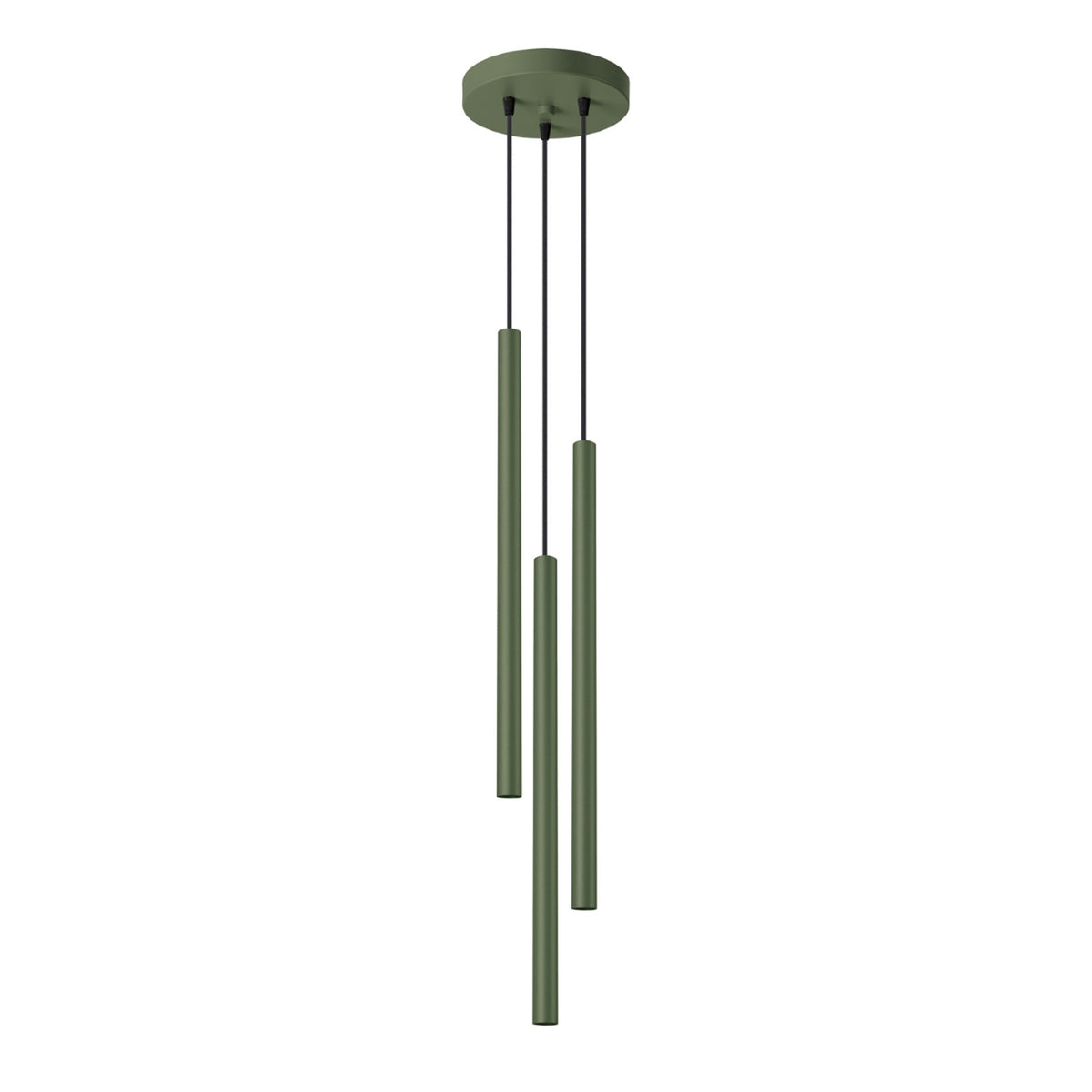 Pendellampe PASTELO 3P olivengrøn – G9 3 lyskilder195 × 195 × 104 cm IP20