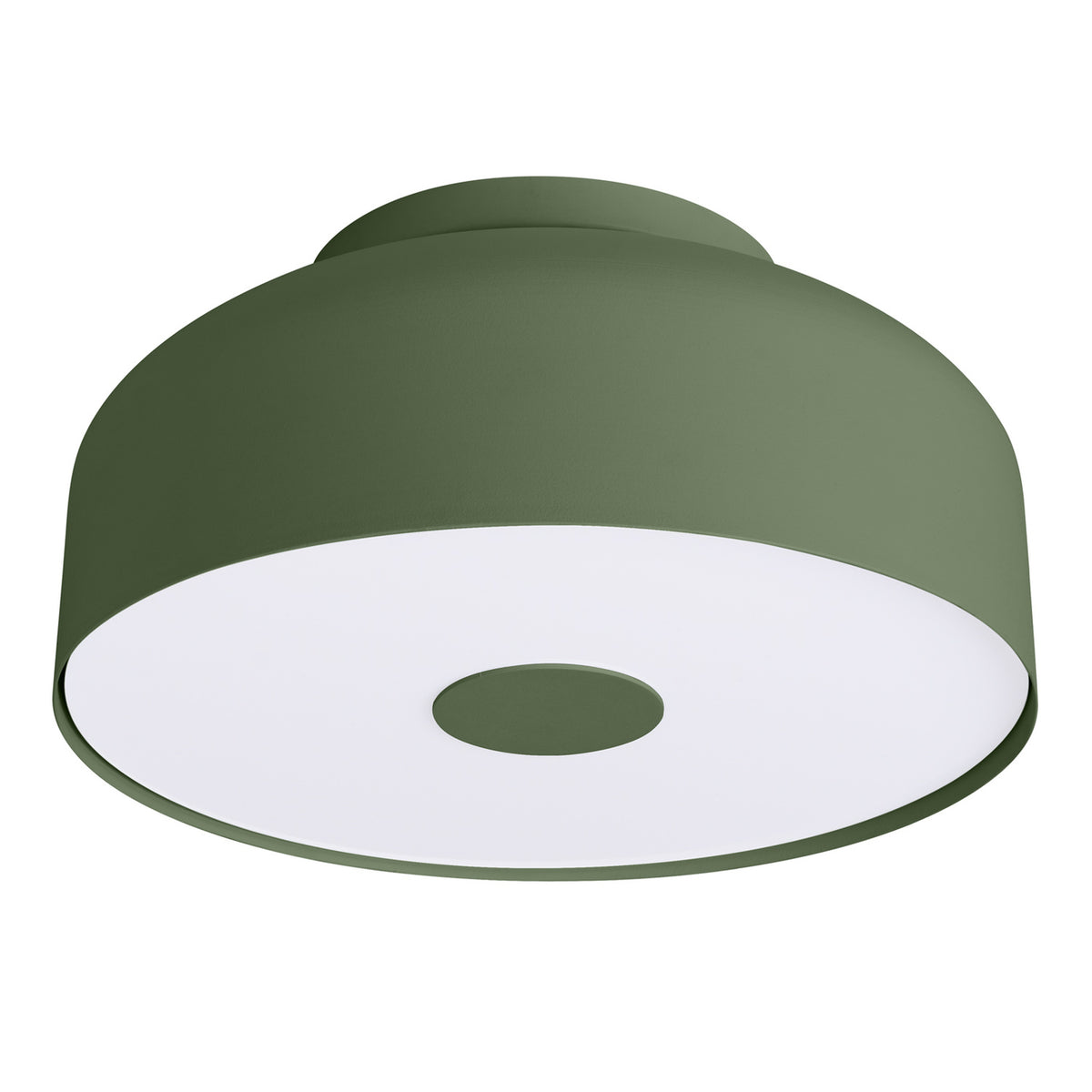 Loftlampe OMIQ olivengrøn