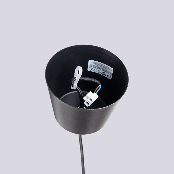 Pendellampe BILO sort – Stål – E27