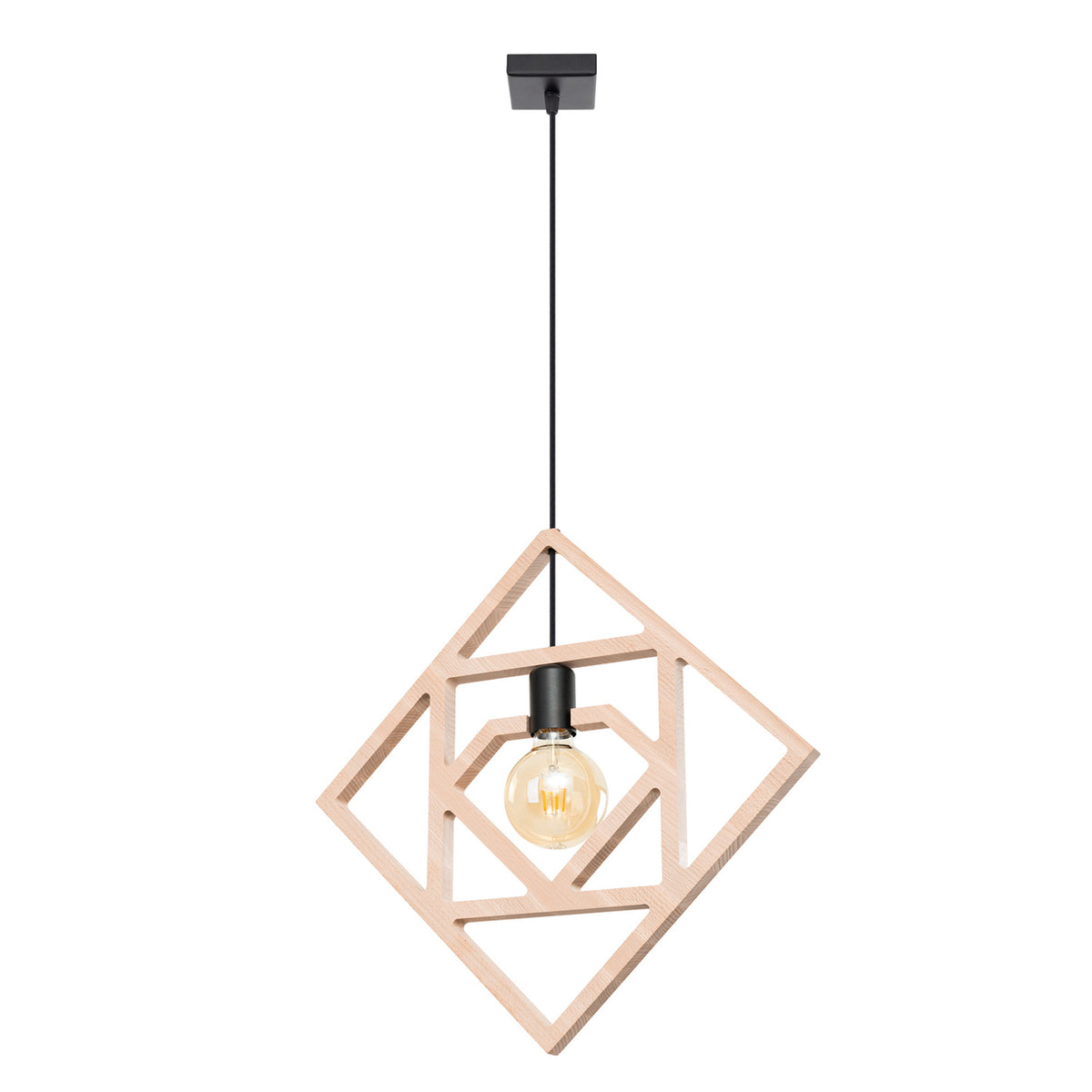 Pendellampe CARO med 1 lyskilder – 50 × 8 × 145 cm – SL.1757
