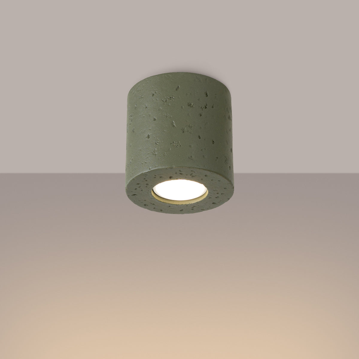 Loftlampe ORBIS beton olivengrøn – SL.1841