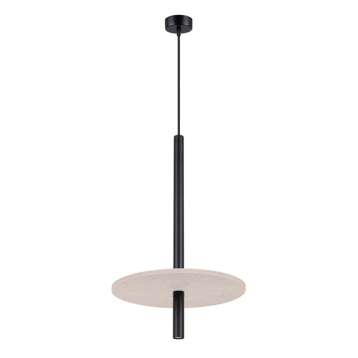 Pendellampe FELTRO 1 sort/beige – SL.1879