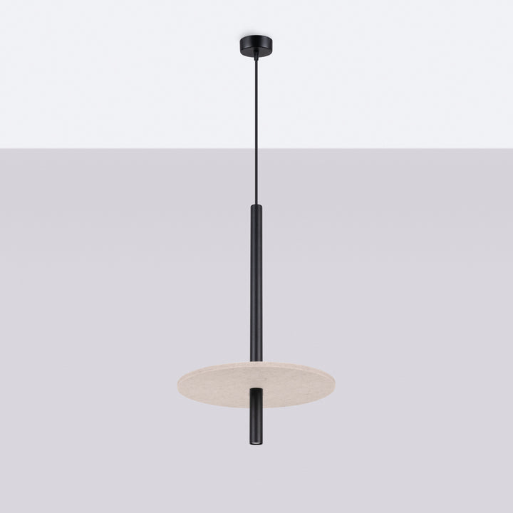 Pendellampe FELTRO 1 sort/beige – SL.1879